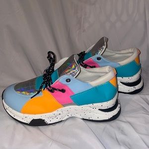 athletic shoes. About a size 7.5/8